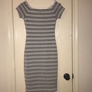 Black and White Dress